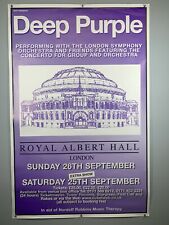Deep Purple Poster Original Vintage Promo Concerto Albert Hall September 1999 picture
