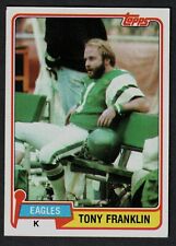 1981 Topps Football #227 Eagles Tony Franklin picture