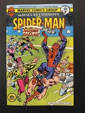 Dallas Cowboys and Spider-Man #1 1983 Promo Comic Ringmaster VF+ 8.5 picture