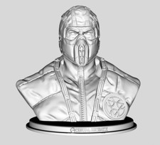 Sub Zero Bust Resin Sculpture Statue Model Kit size choices Unpainted/Unassemb picture