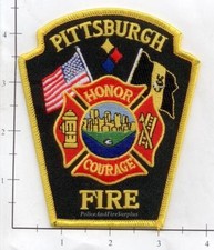 Pennsylvania - Pittsburgh PA Fire Dept Fire Patch v4 picture