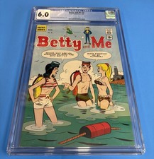 BETTY AND ME #1 CGC 6.0 WP DAN DECARLO ARCHIE PUBLICATIONS 1965 picture
