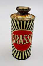 Vintage BRASSO Tin Can Metal Polish No. 6/B picture