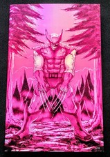RZP Wolverine Absolute Batman #1 Homage Pink Foil Snikt Blind Bag Variant #6/10 picture