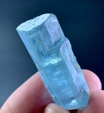73 Carat Blue Aquamarine Crystal Specimen From Pakistan picture