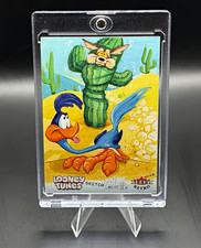 2024 Fleer Retro Looney Tunes Dual Sketch 1/1 Road Runner Wile E. Coyote ππ₯ picture