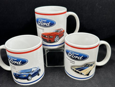 3 Ford Mustand Mug Collection 2014 GT 1999 Coupe 1972 Sprint Officially Licensed picture
