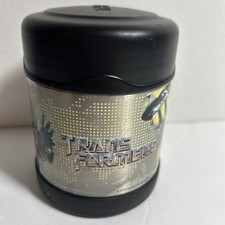 THERMOS Transformers 2009 Metal Beverage Holder Stainless Steel picture