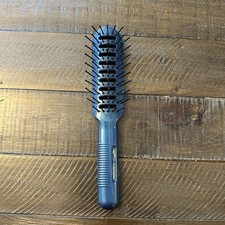 NEW Vintage Richard Caruso Vented Hair Brush Dark Blue HTF RARE 8” Steam picture