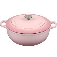 EDGING CASTING Enameled Cast Iron Dutch Oven Pot with Lid for Sourdough Bread... picture