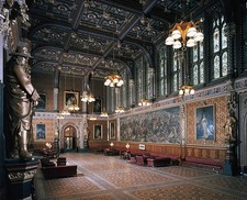 The Royal Gallery of the House of Lords London England The Royal G- Old Photo picture