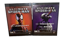 2005 ULTIMATE SPIDERMAN Xbox PS2 Video Game =  2pg Promo Art Print AD Framed picture