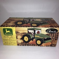 VINTAGE 2000 John Deere Tractor Gibson Cookie Jar NEW IN BOX picture