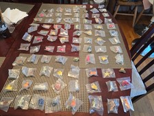 Huge Lot Of 92 Assort.  Wade Whimsies Red Rose Tea Figurines  ~  ALL MINT NEW picture