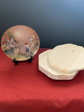 REEL PALS Plate Victorian House Andres Orpinas Children Fishing Franklin Mint picture