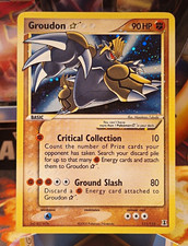 Groudon Star EX Delta Species 111/113 Holo EN HP 90 Pokémon TCG 2005 picture