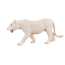 Mojo WHITE LIONESS Wild zoo animals play model figure toys plastic forest jungle picture