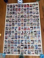 RARE Vintage 1992 Topps Baseball Card Uncut Sheet of 132 Cards ⚾️💥 picture
