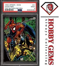 SPIDER-MAN WOLVERINE PSA 9 1992 Spider-Man the McFarlane Era Together #67 C2 picture