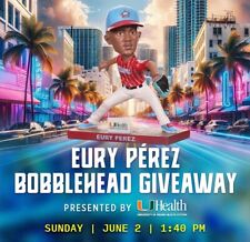 Eury Perez Bobblehead Miami Marlins 06-02-24 PRESALE picture