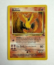 1999 Pokémon Fossil Holo Rare Lot – Moltres, Articuno & Zapdos – Unlimited – 3 C picture