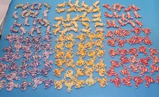 Vintage 1950s Cracker Jacks Plastic Gumball Charms Lot of 150 - Cowboy & Boots picture
