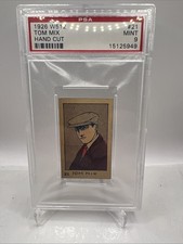 1926 W512 Strip Card Actor #21 Tom Mix PSA 9 picture