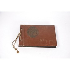 Vintage 1950s Photo Album 140 B&W Snapshots Killarney Lodge Fishing Camp Cabins picture