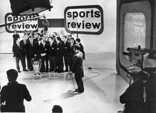 Celtic Players are presented with Team of the Year Award in a- 1967 Old Photo picture