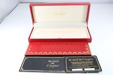 Vintage (c1982) Cartier Vendome Trinity Red Ballpoint Pen Display Case picture