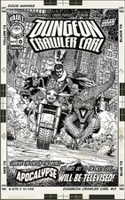 NYCC 2026 Dungeon Crawler Carl 0 Mahnke Night Chopper Paste Up Variant PreSale picture