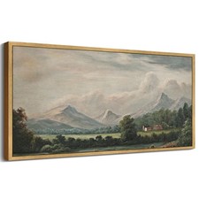 SHENIFY Vintage Framed Wall Art 20x40in Natural Framed Rustic Cottage picture