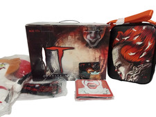 IT Chapter 2 Pennywise Collection - Crossbody Bag, Plush, Wallet, Pins & Lanyard picture