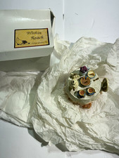 FIGI Graphics 1996 Tea for Two Tea Party Resin Figurine Painted Multicolor Boxed picture