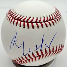 Andrew Yang Signed ROMLB Baseball Autographed MATH picture
