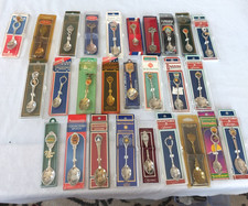 Lot of 27 State Vintage Collector Souvenir Spoons Brand NEW In Original Boxes* picture