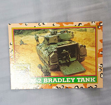 Topps 1991 Desert Storm M-2 Bradley Fighting Vehicle Trading Card #38 picture