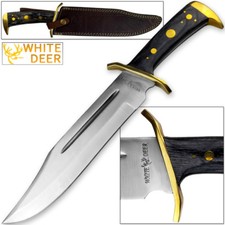 WHITE DEER MAGNUM XXL Large Bowie Knife High Carbon Stainless Steel Extreme Duty picture