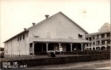 RPPC Topside Cine Cinema Movies Theatre, Fort Mills PH c1910s Postcard E84 picture