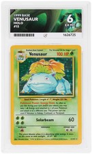 Venusaur Holo 15/102 1999 Pokemon Base Set ACE 6 EX-MT Vintage WOTC picture