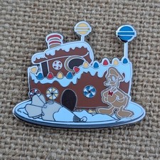Donald Duck Gingerbread House Pin 2021 Disney Parks Mystery OE picture