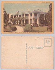 Vintage Linen Postcard Gamble Mansion Ellenton Bradenton FL Judah P. Benjamin picture