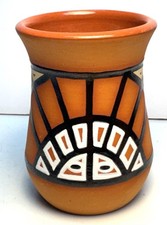 Vintage Folk Art Guyana Hand Made Hand Painted Initialed By Artist picture