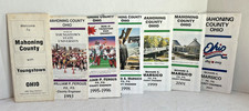 Mahoning County Ohio Map Lot 1985–2002 Vintage Brochures Mixed Colors VGUC picture