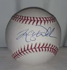 Randy Wells Autographed Rawlings Major League Baseball picture