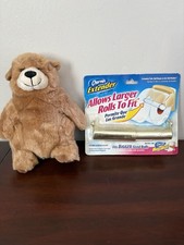 Charmin Toilet Paper Extender Adaptor NIB 2004 & Promotional Charmin Bear picture