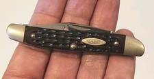 Vintage Case XX 06244 2 Blade Pocket Knife 7 Dot picture