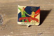 Vintage 1992 Olympics Figure Skating Albertville Pin picture