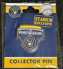 2026 Milwaukee BREWERS POSTSEASON Pin - STADIUM EXCLUSIVE picture