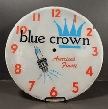 Vintage PAM 14 3/8 Glass Clock Dials RARE